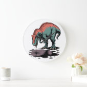 Drinking too much ラージ壁時計 (ホーム)