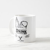 DrinkMe [読書が好きなビット]マグ コーヒーマグカップ (正面左)