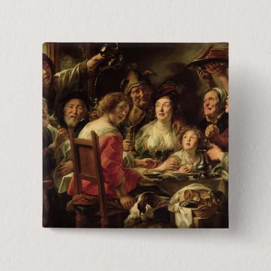 Drinks王 缶バッジ (正面)