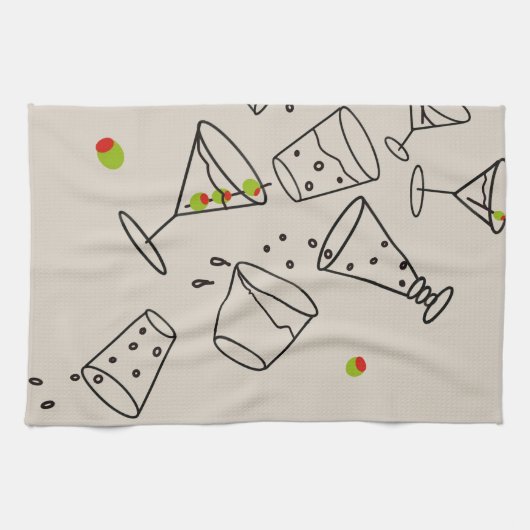 Drinks Kitchen Towel キッチンタオル (横)