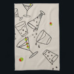 Drinks Kitchen Towel キッチンタオル<br><div class="desc">The Drinks graphic will go with any item!</div>