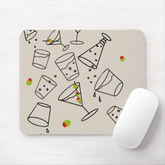 Drinks Mouse Pad マウスパッド (マウス)