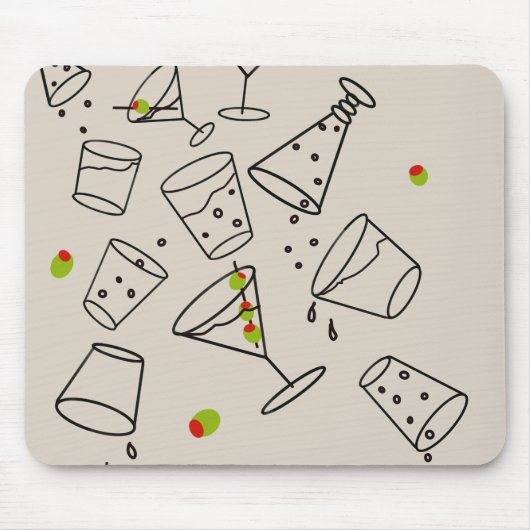 Drinks Mouse Pad マウスパッド (正面)