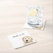 Drinks on Meコースター スクエアペーパーコースター (インサイチュ)