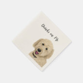 Drinks on Me Napkins スタンダードカクテルナプキン (角)