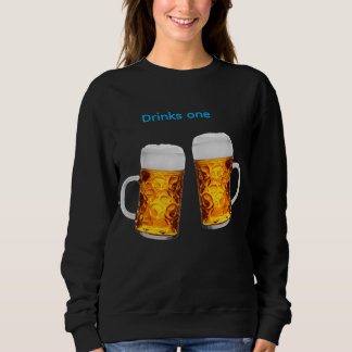 Drinks one hoodies women 2026 スウェットシャツ
