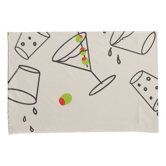 Drinks Pillowcases 枕カバー (正面右)