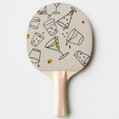 Drinks Ping Pong Paddle 卓球ラケット (正面)