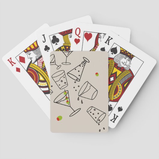 Drinks Playing Cards トランプ (裏面)