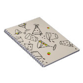 Drinks Spiral Notebook ノートブック (右側)