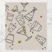 Drinks Wine Label ワインラベル (シングルラベル)