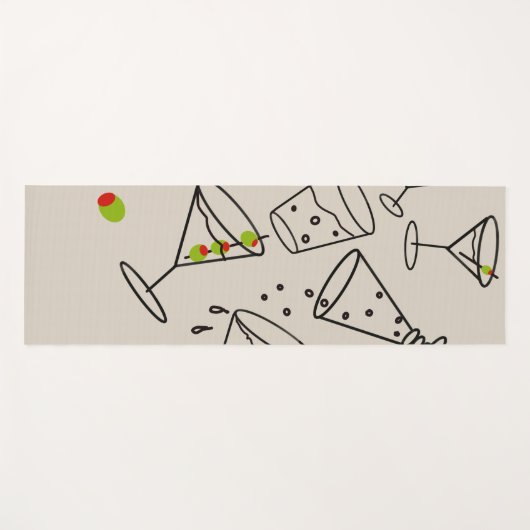 Drinks Yoga Mat ヨガマット (正面(横))