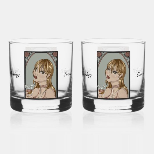 Drinkware Set ウイスキーグラス (裏面)