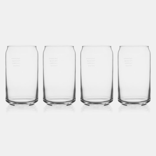 Drinkware Set ガラス缶 (裏面)