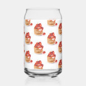 Drinkware Set Breakfast Pancakes  ガラス缶 (裏面)