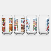 Drinkware Set-Christmas Snowman ガラス缶 (右)