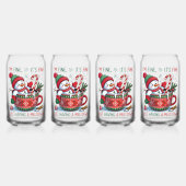 Drinkware Set-Christmas Snowman ガラス缶 (裏面)