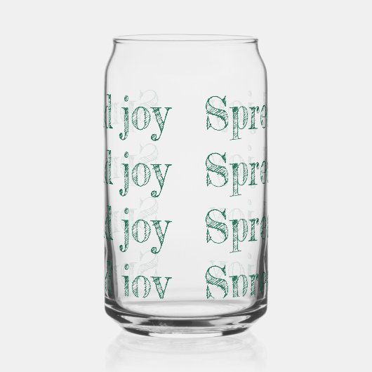 Drinkware Set Cute Spread Joy! ガラス缶 (左)