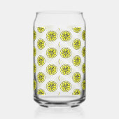 Drinkware Set Cute Yellow Lemons ガラス缶 (右)