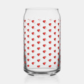 Drinkware Set Love Red Hearts  ガラス缶 (右)