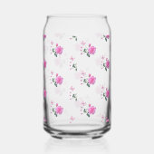 Drinkware Set Pink Rose Butterfly ガラス缶 (右)
