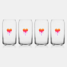 Drinkware Set - Small hearts, big bursts