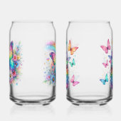 Drinkware Set-Spring Floral Drinkware ガラス缶 (左)