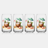 Drinkware Set-Tropical Christmas ガラス缶 (裏面)