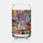 Drinkware Set – Urban Fractals ガラス缶 (正面)