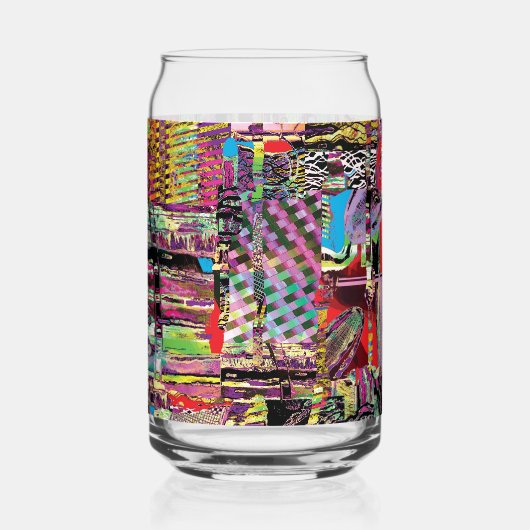 Drinkware Set – Urban Fractals ガラス缶 (正面)