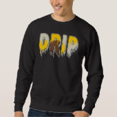 Drip Dripping Low Banana Matching スウェットシャツ (正面)