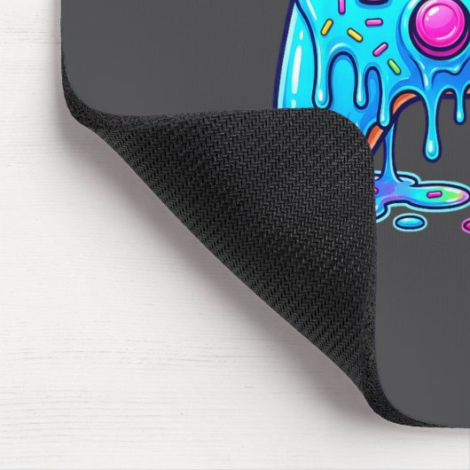 Drip Gamer Controller Boys Video Game Retro Gaming マウスパッド (コーナー)