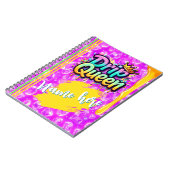 drip queen Spiral Photo Notebook ノートブック (左側)