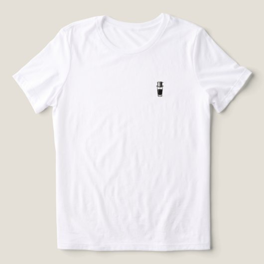 Drip Ritual Tee – ベトナム出身のHien トライブレンドＴシャツ (デザイン正面)