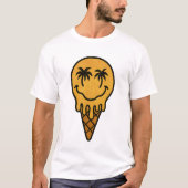 Drip Smile | L.A. heatcore Tシャツ (正面)