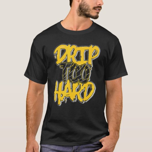 Drip Too Hard Lightning 4s Matching Tシャツ (正面)