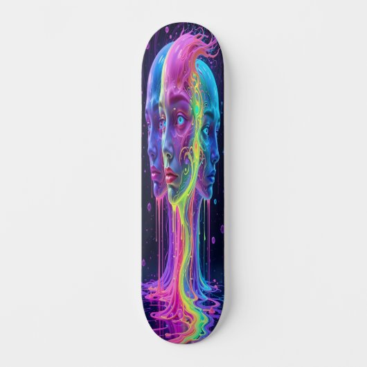 Drip Visions Edition 4 スケートボード (正面)