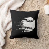 Dripping Baseball Design for Bold Sports Fans クッション (ブランケット)