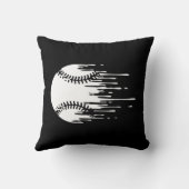 Dripping Baseball Design for Bold Sports Fans クッション (裏面)