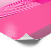 Dripping Pink Letter I - Customizable Name Poster  ポスター (コーナー)