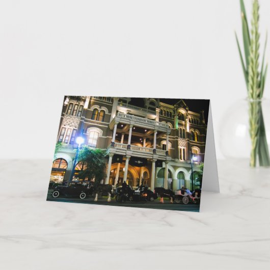 Driskillの幽霊のよく出るなホテルオースティンテキサス州 カード (正面)