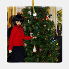 DriskillのVerdiのクリスマス、オースティン、テキサス州 セラミックオーナメント