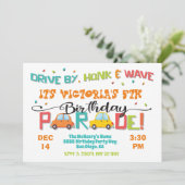 Drive by Birthday Partyパレード招待状 招待状 (スタンド正面)