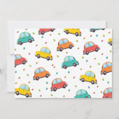 Drive by Birthday Partyパレード招待状 招待状 (裏面)