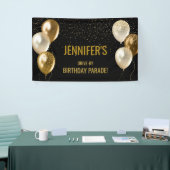 Drive by Birthday Partyパレード 横断幕 (トレードショー)