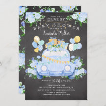 Drive By Boysベビーシャワー招待状