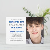 Drive By Graduation Partyのシンプル写真 招待状 (スタンド正面)