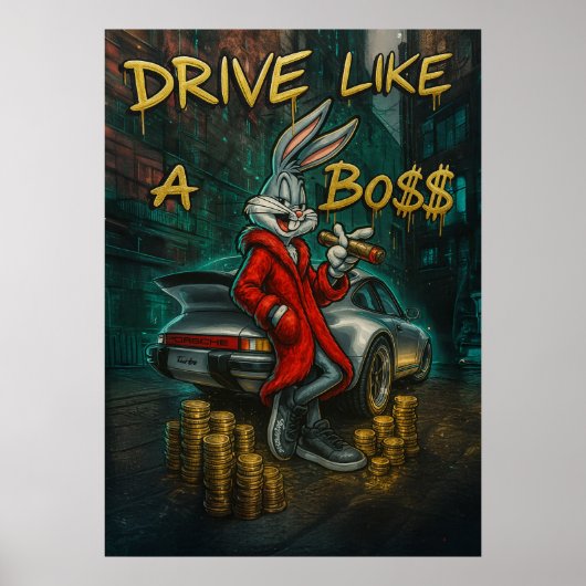 drive like a boss ポスター (正面)