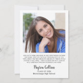 DRIVE of DRIVE BY PHOTO Graduation Party 招待状 (裏面)