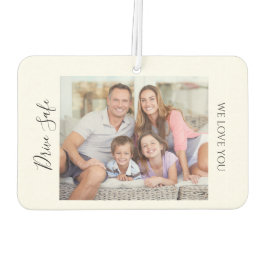 Drive Safe Custom Photo Car カーエアーフレッシュナー